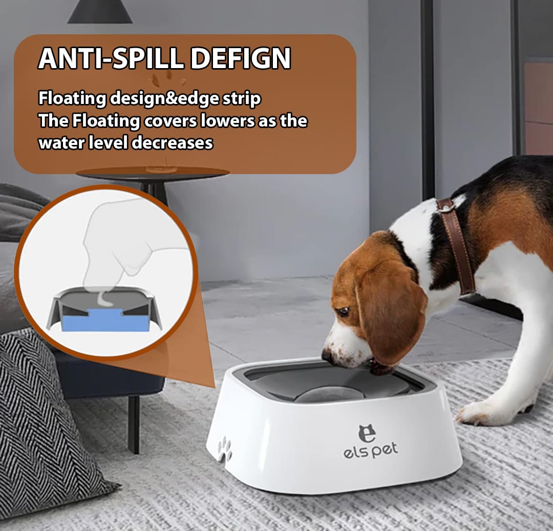 Water Bowl For Dogs & Cats Non Spill Drinking Water Dispenser®