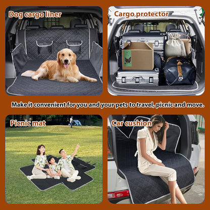 Waterproof Pet Trunk Cargo Liner 5-Layer Anti-Slip Cushion for Dogs®