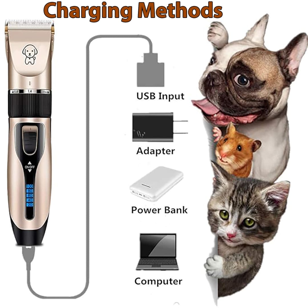 Cordless Dog Hair Clipper Pet Grooming Trimmer®