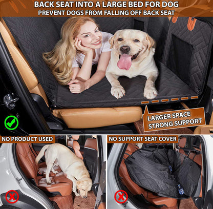 Dog Car Seat Cover Waterproof Hammock Mesh Window Hard Base Door Pad®