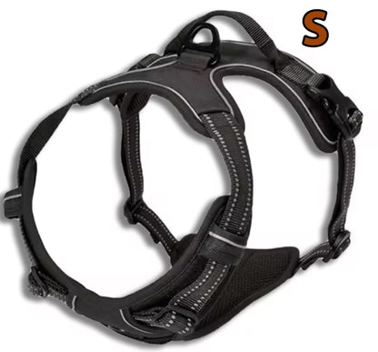 No-Pull Dog Harness with 2 Leash Clips Adjustable Fit®