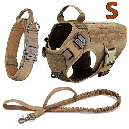 Large Dog Harness & Leash Set for Training Walking & Control