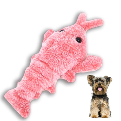 Pet Lobster Toy: USB Rechargeable Moving Toy for Cats & Dogs