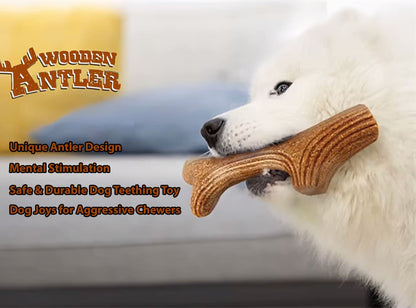 Natural Deer Antler Wood Chew Toy for Dogs®