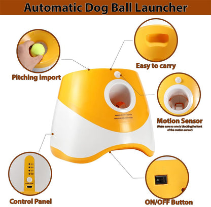 Rechargeable Dog Tennis Catapult Automatic Throwing Toy®