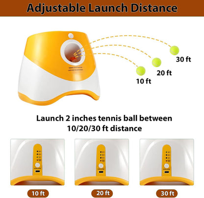 Rechargeable Dog Tennis Catapult Automatic Throwing Toy®