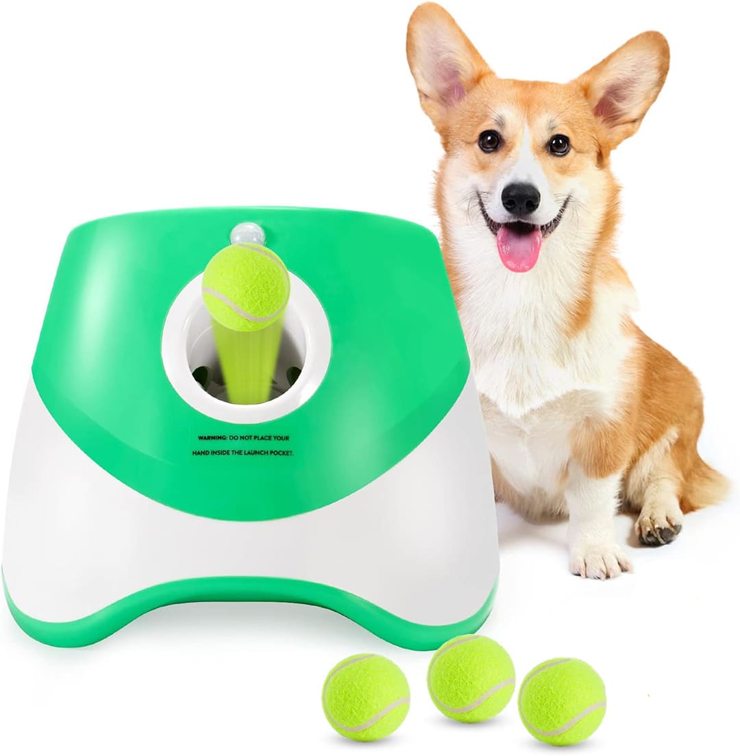 Rechargeable Dog Tennis Catapult Automatic Throwing Toy®