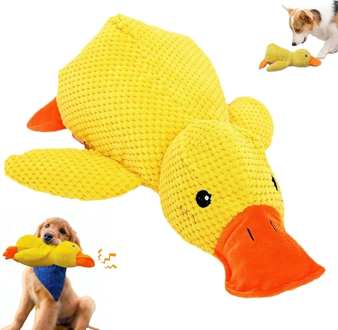 Durable Plush Chew Toy Calming Duck With Sounds for Dogs®